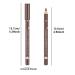 Go Ho 12 PCS Waterproof Eyebrow Pencils - Long-lasting Medium Brown Brow Tint Makeup Pen - Buy Online on GoSupps.com