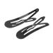 50 Pack Black Hair Snap Clips - Perfect for DIY Jewelry & Craft Projects | International Shipping - Buy Online on GoSupps.com