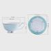 Striped Porcelain Coffee Cup and Saucer Set Cup Drink Breakfast Cup House Kitchen Office - Buy Online on GoSupps.com