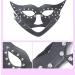 Buy Base-Mask Decoration Maskerade Grown Black Bondage Cat Hall Mask - Black Mouth Protection | One Size | International Shipping Available - Buy Online on GoSupps.com