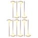 CENPEK 10-Piece Brushes for Facials Soft Facial Fan Applicator Brushes Professional Blending Makeup Brush with Comfortable Wood Handle for Mask Mud Cream Makeup Esthetician