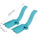 4Pack Lazy Shoe Helper - Easy on Easy Off Shoe Horn for Seniors, Kids, Men, Women - Portable Plastic Handled - One Size Fits All - Blue - Buy Online on GoSupps.com