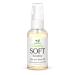 Clearly SOFT Gentle Face and Body Oil for Sensitive Skin | Hydrate Moisturize Soothe Dry Skin | Natural and Organic Ingredients for Smooth Soft Skin | Made in USA (2 Oz)
