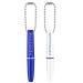 Dental Toothpick 1 Set Mini Travel Plaque and Tartar Hook Teeth Hygeine Cleaning Tool with Chain