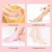 FIOERDTUIE 2a Set of 2 Exfoliating Foot Care Tools for Silky Soft Feet Solution High Elasticity Silica Gel Moisturizing Socks Colour of Skin One Size fits All Colour of Skin One size fits all - Buy Online on GoSupps.com