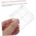 Didiseaon 40 Pcs Boxes Eye Shadow Box Blush for Cheeks Palette Clear Empty Eyeshadow Pallets Blush Box Make up 6x6cmx4pcs Transparentx4pcs - Buy Online on GoSupps.com