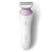 Philips Beauty Lady Electric Shaver Series 6000, Cordless with 4 Accessories, BRL136/00, White New Version Shaver + 4 Accessories