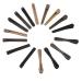 16pcs Hollow Alloy Hair Clips Bangs Hairpin One Line Side Hair Clip Duck Bill Clips Alligator Hair Barrettes Hair Roller Clips Fashion Hair Accessories for Women Girls