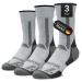 Diasports hiking socks men & women 3 pairs |Anti -bubbles hiking stockings |Breathable outdoor socks |Warm thermal socks |Function socks 43-47 black
