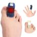 RooRuns Toe Alignment Kit - 2-Piece Splint Set for Hammer Toe Bent Toe & Toe Injuries | Worldwide Shipping - Buy Online on GoSupps.com