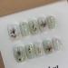 Hand worn nail art patches fake nails nail patches flower fake nails (Color : A Size : S) - Buy Online on GoSupps.com