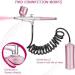 Hoadoek Airbrush KIT Portable Airbrush Automatically Handles Model Painting Nails Makeup A - Buy Online on GoSupps.com