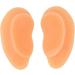 Soft Silicone Human Ear Model Set for Acupuncture Practice - 2 Pieces, Clear Structure - Ideal for Hospitals - Buy Online on GoSupps.com