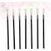 FRCOLOR 100 Pcs Disposable Eyeliner Brush Makeup Liquid Eyeliner With Hat 10x0.3cmx2pcs Blackx2pcs - Buy Online on GoSupps.com