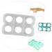 PRETYZOOM Egg Storage Rack Mold Silicone Molds Resin Molds Candle Resin DIY Mold Manual Mold Crystal Cake Mold - Buy Online on GoSupps.com