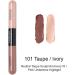 PHOERA Concealer 2-in-1 Dual Use Concealer Anti-Dark Circles & Contouring Makeup Long-Lasting Concealer Professional Face Makeup (101#Tauoe/Lvory) - Buy Online on GoSupps.com