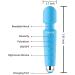 Handheld Cordless Waterproof Wand Massager | USB Rechargeable | 20 Vibration Patterns | 8 Speed | Full Body Massage | Light Blue - Buy Online on GoSupps.com