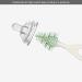 Bebamour 3-in-1 Stand Baby Bottle Brush Set - Soft Teat and Straw Cleaner - Green - Buy Online on GoSupps.com