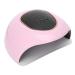 Professional Nail Dryer 72W UV LED Lamp Gel Nail Polish Curing Machine Nail Art Manicure Tools with 3 Timer Settings Smart Automatic Sensor LCD Display(Pink)