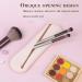 XMASIR Travel Makeup Brush Holder - Portable Silicone Cosmetic Case Bag for Face Brushes - Soft Organizer for Travel (Khaki - Buy Online on GoSupps.com