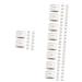 POPETPOP 250 Pcs Makeup Kit Eyebrow Ruler Sticker Positioning Eyebrow Mapper Eyebrow Line Conjoined Set