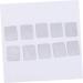 Beavorty Magnetic 120 Pcs Diy Sub-package Plate Iron Sheet Makeup Eyeshadow Foundation Powder Sticker Cosmetic Pan Set Square 2.5x2.5cmx3pcs Silverx3pcs - Buy Online on GoSupps.com