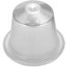 Capsules de caf Couvercles en Aluminium Joint Frais pour Dosettes de caf Autocollants et Brosse pour Usage Domestique 50 Pi ces Capsules de 15ml (Argent) - Buy Online on GoSupps.com