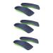 Mobestech 3 Pairs Insoles Arch Support Shoe Inserts Plantar is Unusual Shoe Pads Splints Relief Insole Shoes Pads Orthotic Arch of Foot Heel Gasket Orthotics Women's