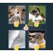 LIANRISES Dandruff Lice & Flea Comb for Cats & Dogs - Ultimate Nit Comb for Healthy Pet Coat - Buy Online on GoSupps.com