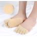 Buy Five Toes Half Socks - Anti-Slip Invisible Toe Separator Socks for Friction Relief | International Shipping - Buy Online on GoSupps.com