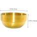 Coophya Foam Dishwasher Bart Soap Cream Bowl Essential Oil Foam Shell Face Cleaning Cup & Hairdressing Accessories Stainless Steel Golden 9x9x4.9cm - Buy Online on GoSupps.com