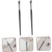 WOONEKY 2pcs Eyebrow Brush Portable Eyeliner Brush Eye Shadow Brush Eyeliner Makeup Brush Makeup Tool Metal - Buy Online on GoSupps.com