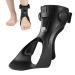 Foot varus orthosis Medical Foot Up Ankle Foot Orthosis Support with Inflatable Airbag for Hemiplegia Stroke Shoes Walking Foot Stabilizer (Left XL) X-Large Left 1