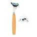 Oshhni Traditional Shaving Reusable Shaving Classic Shave with Base for Barbershop Salon Gifts for Dads