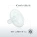 CustomFit 21mm Breast Pump Flange Spare Parts - 2 Count Areola Stimulator, BPA-Free, DEHP-Free - Buy Online on GoSupps.com