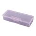 TREGOO Tool Boxes Nail Art Rectangular Plastic Transparent Storage Box Nail Rhinestone Brush Pen Buffer Grinding File Container Box
