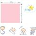 Norinori Muslin Squares Baby Swaddle Blanket - Soft Cotton 47x47inch - Pink (2 Pack) | Breathable & Durable Multi-Use Blankets - Buy Online on GoSupps.com