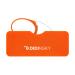 Didinsky - reading glasses for women and men |Compact light edgeless |Ideal for trips read product labels |Unisex comfortable |With adhesive strips for fastening - Orsay orange 3.0 x