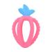 IHEHUA silicone-seedling and baby wings strawberry toys structured soothe baby gums relief back and front teeth easy to keep toddler toy car pink unit size