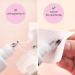 Aura Monaco Eyelash Glue Cleaning Cloths - 200 Hygienic Wipes for Lash Extensions & Adhesive Disposal - Best Eyelash Glue Pads & Towels - Buy Online on GoSupps.com