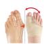 Buy 2 Pairs Hallux Valgus Correction Rail & Bunion Corrector - Silicone Insole & Toe Splint - Beige - Buy Online on GoSupps.com