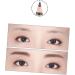 Healeved 4 Pcs Double Head Eyebrow Pencil Black Eyeliner Pen Eyebrown Beauty Eyebrow Pencil Puff Wooden - Buy Online on GoSupps.com