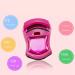 Portable Eyelash Curler with Gem Design for Women and Girls Reusable Plastic Lash Curler Professional Beauty Tool Beginner Friendly - Buy Online on GoSupps.com