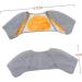 Buy Wofashpuret Heated Fleece Neck Warmer for Adults - XL Electrical Scarf & Neck Wrap for Comfort & Warmth - Buy Online on GoSupps.com