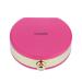 Lens Box Mini Contact Lens Case for Eye Contact Lenses for Home or Travel Use(Pink) Rose Pink