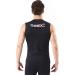 Micosuza Unisex Wetsuit Vest Top 3mm Neoprene, Sleeveless, Front Zipper (Black, XLarge/Medium) - Buy Online on GoSupps.com