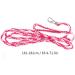 Adjustable Small Animal Leash & Harness for Rats Mice Hamsters - Pink | Outdoor Walking & Training Gear for Pets - Buy Online on GoSupps.com