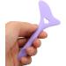 Eyeliner Aid Comfortable Handle Easy Cleaning Reusable Mascara Aid Tool with Cream Applicator for Lipstick Positioning (Purple) - Buy Online on GoSupps.com