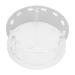 Rotating Acrylic Eyelash Tweezers Holder - 12 Hole Organizer for Eyelash Extensions (Pure White) | International Shipping Available - Buy Online on GoSupps.com