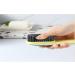 Household Laundry Scrub Brush Brush Soft Bristle Brush for Clothes Shoes Sneaker Portable Soft Plastic Cleaning Washing Brush with Comfortable Grip(2 pcs) - Buy Online on GoSupps.com